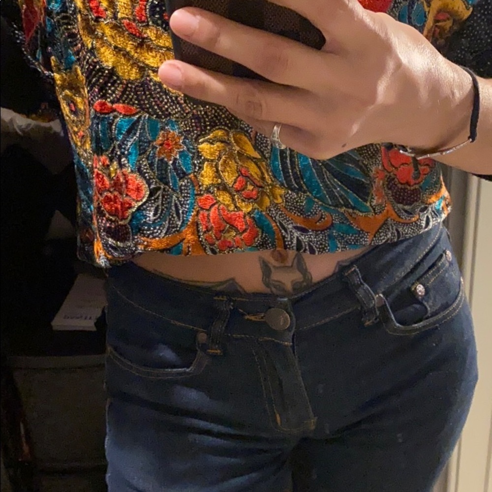 Floral Multicolor Blouse - Picture 5 of 10